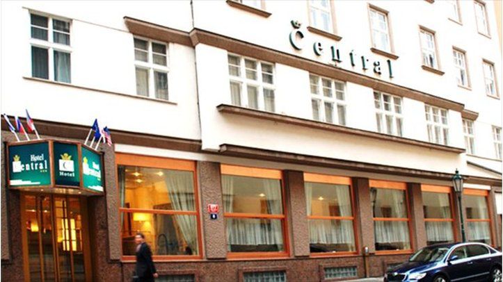 Central Hotel Prag Exterior foto