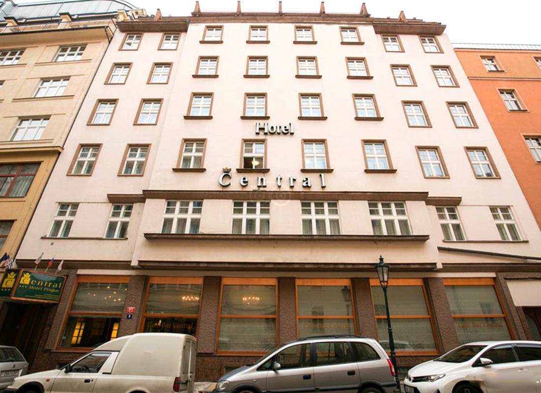 Central Hotel Prag Exterior foto