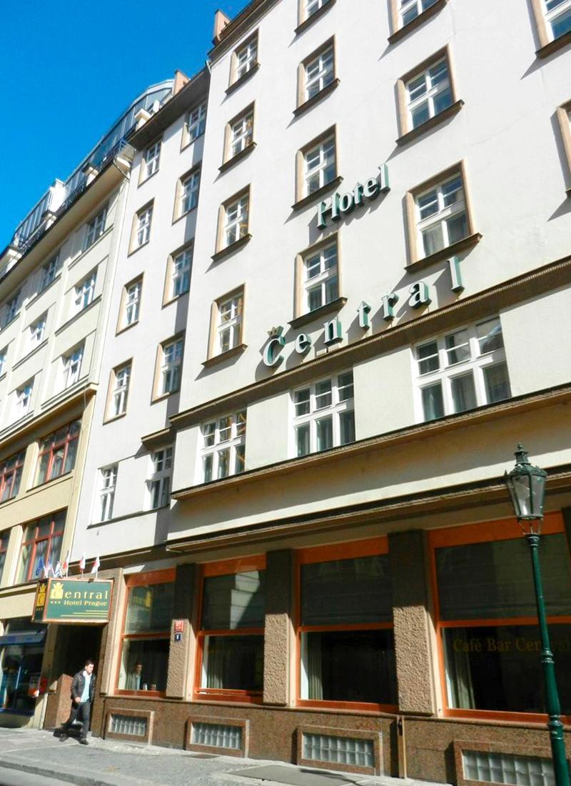 Central Hotel Prag Exterior foto